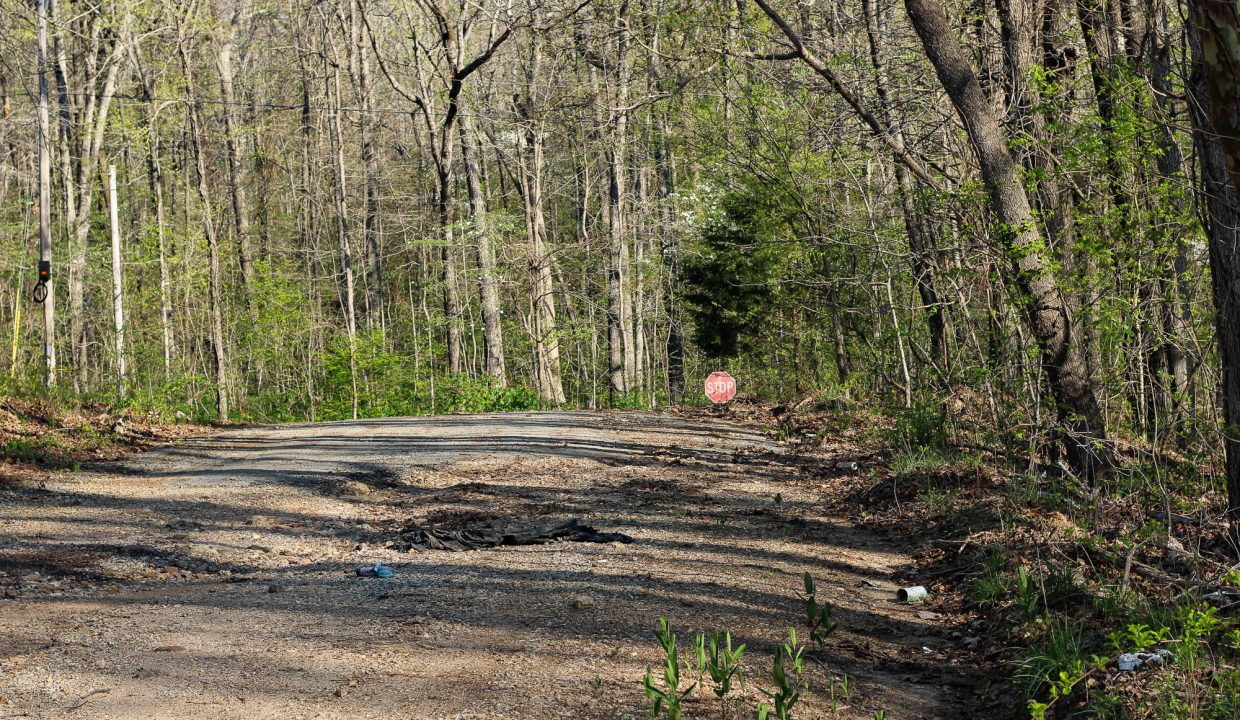 APN 456-00144-000-Road Directly in Front of Property- Paved turns to Dirt