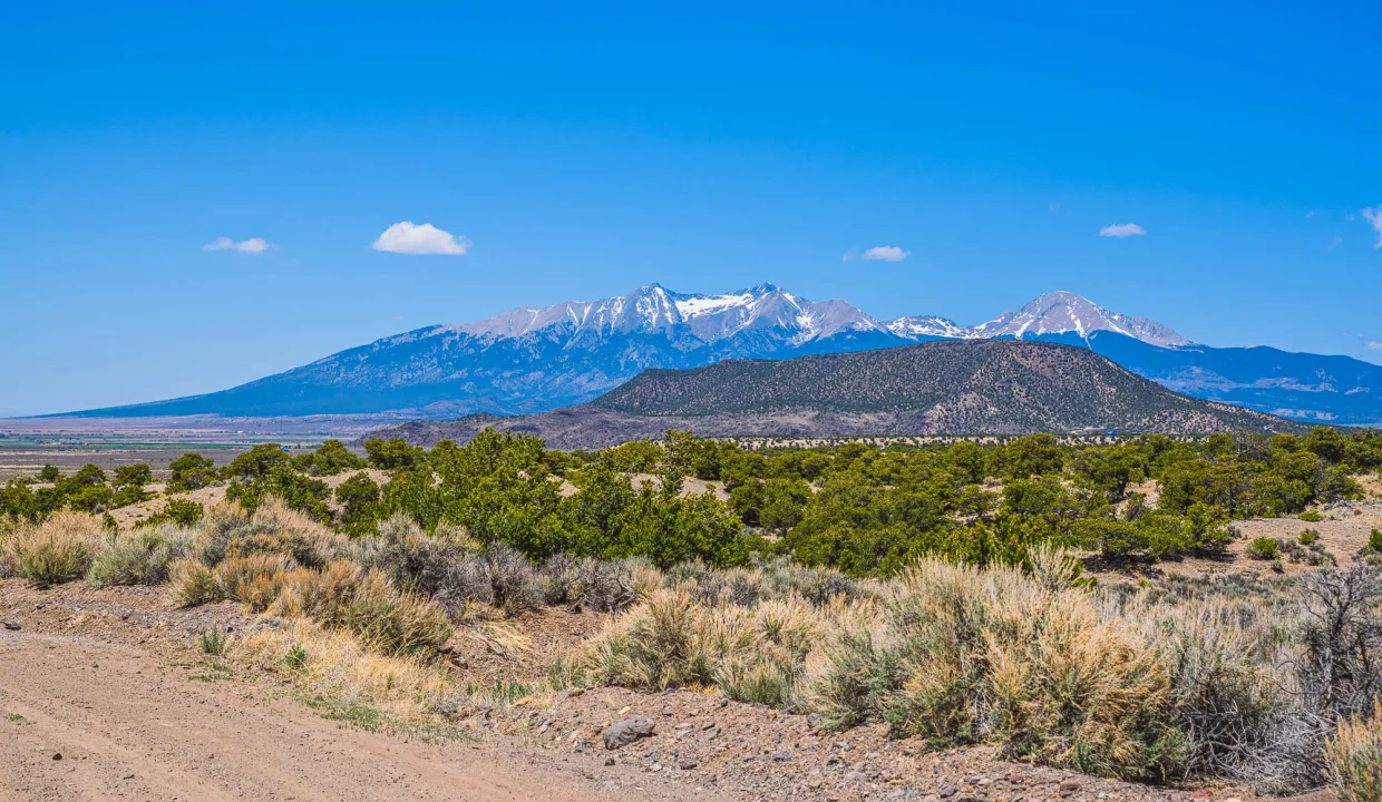 702-20-890 S side of the property looking NW at Blanca Peak