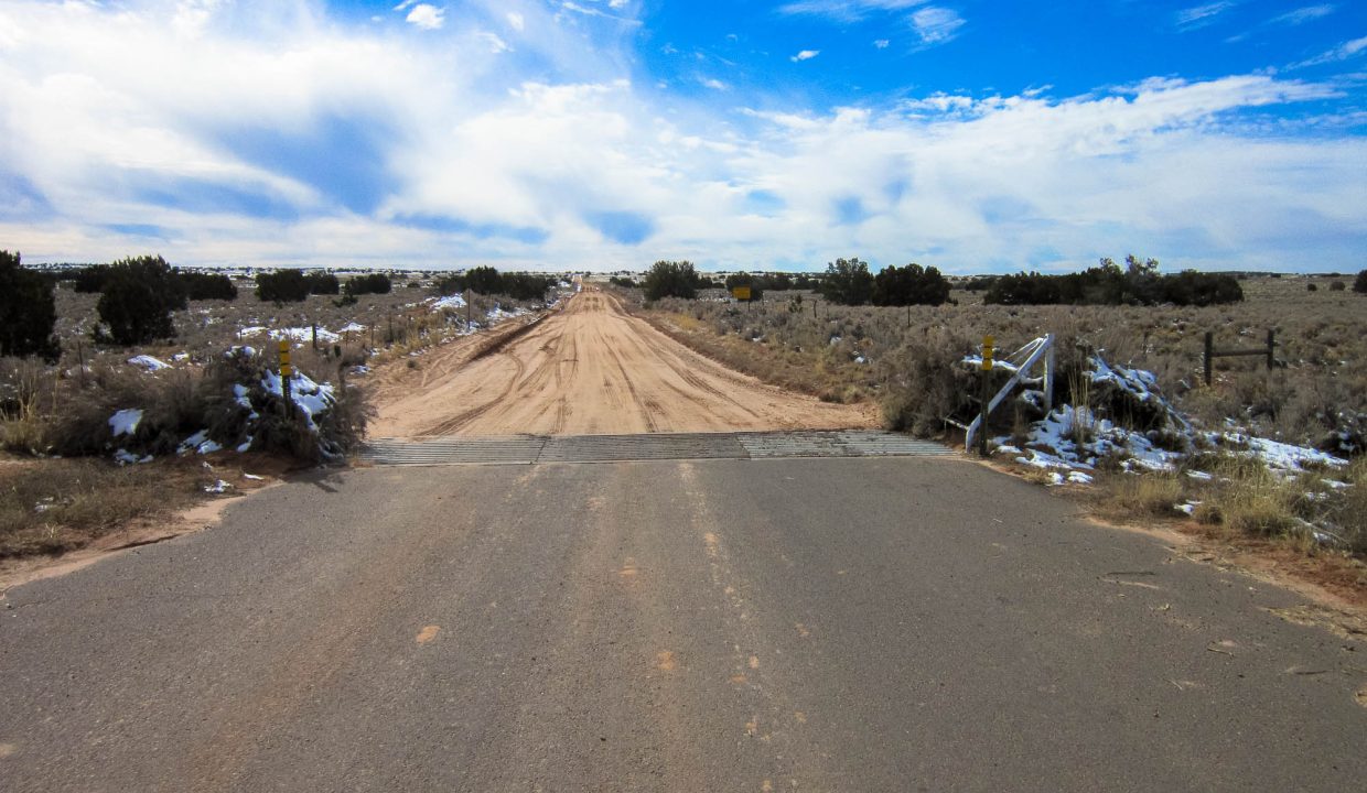 207-06-064 Beginning of CR 7395 cattle guard
